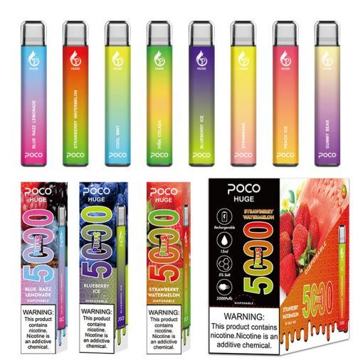 Poco Bl Puffs Disposable Vape Box Bulk Wholesale