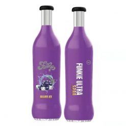 Funkie Ultra 5200 Puffs Rechargeable Disposable Vape Device Bulk Wholesale grape ice flavor