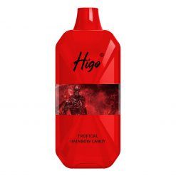 HIGO Hero 6000 puffs disposable bulk wholesale tropical rainbow candy flavor