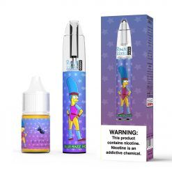 RandM Dazzle 5000 Puffs Disposable Vape Device Blue Razz ICE Bulk Wholesale