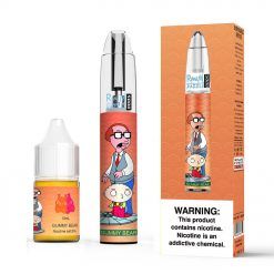 RandM Dazzle 5000 Puffs Disposable Vape Device Gummy Bear Bulk Wholesale