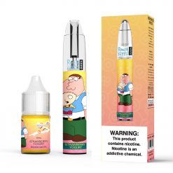 RandM Dazzle 5000 Puffs Disposable Vape Device Strawberry Yogurt Bulk Wholesale