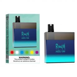 RandM Dazzle King 3000 Puffs Disposable Vape Device Grape Ice Bulk Wholesale