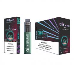 Aiir plane 5000 Puffs Liquid Lock Disposable Vape Pen with package