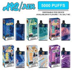 AIS AIR 5000 Puffs Disposable Vape Box and package box