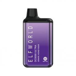 Elfworld DC5000 ULTRA 5000 Puffs Disposable Vape Bar Grape hneydew flavor Bulk Wholesale