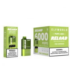 ELFWOELD Reload 6000 Kit 6000 puffs changable POD Vape Kits Bulk Wholesale