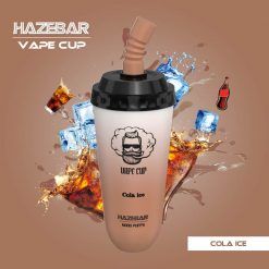 HAZEBAR Mini Vape Cup 6000 Puffs disposable vape Bar Bulk wholeslae Cola-ice
