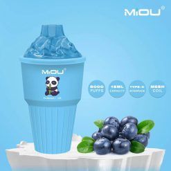 MiOU-Vape-Ice-Cream vape-style-8000-puffs-Disposable-Vape-Blue-Berry-Ice-flavor