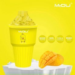 MiOU-Vape-Ice-Cream vape-style-8000-puffs-Disposable-Vape-Mango-Ice-flavor