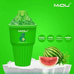 MiOU-Vape-Ice-Cream vape-style-8000-puffs-Disposable-Vape-Watermelon-Ice-flavor