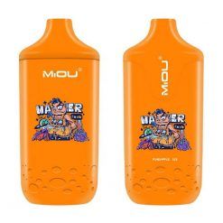 Miou 12000 Puffs Disposavble Nic-Salt Vape device Pineapple Ice Flavor Bulk Wholesale