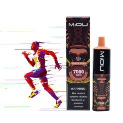 Miou 7000 Puffs heavy smoker Disposable Vape Pen bulk wholesale Power drink falvor