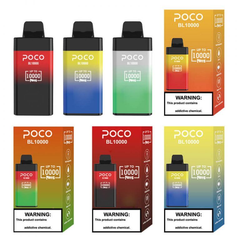 POCO BL10000, 10000 Puffs disposable Vape Box bulk wholesale