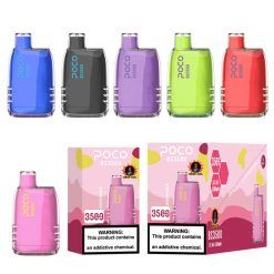 POCO BS3500 3500 Puffs Disposable Vape box and Package box
