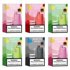 POCO BS3500 3500 Puffs Disposable Vape box package box detail