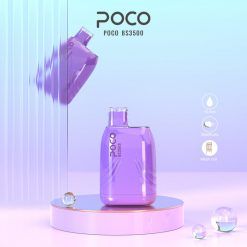 POCO BS3500 3500 Puffs Disposable Vape box real product view