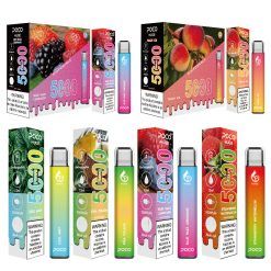 POCO HUGE 5000 puffs disposable vape pen bulk wholesale with package detail