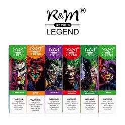 R&M LEGEND 10K 10000 Puffs Disposable Vape Pen Bulk Whoelsale Collections