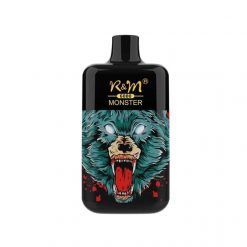 R&M Monster 6k 6000 Puffs Disposable Vape Box Bulk Wholesale