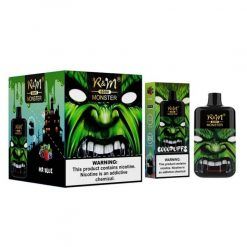 R&M Monster 6k 6000 Puffs Disposable Vape Box Bulk Wholesale Strawberry Kiwi Ice Flavor