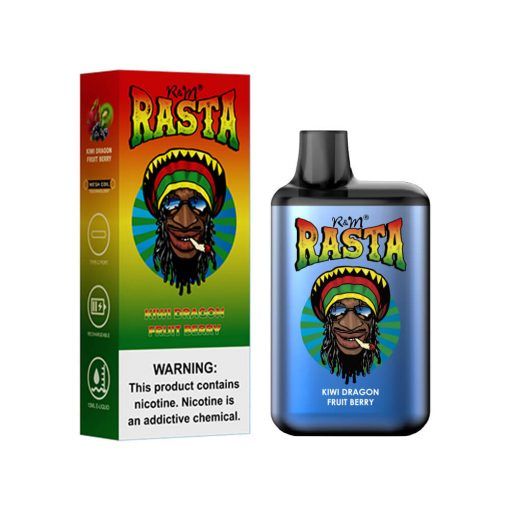 R&M RASTA 5500 PUFFS Disposable Vape box Bulk Wholesale