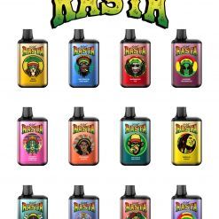 R&M RASTA 5500 PUFFS Disposable Vape box Bulk Wholesale collection
