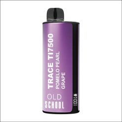 Old School Vape Trace-TI7500 7500 Puffs oil and power view disposable vape pen bulk wholesale pomelo pearl grape flavor