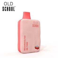 Old-school-Vape-OS7000-7000-puffs-disposable-vape-box-Strawberry-Ice-Flavor-bulk-wholesale