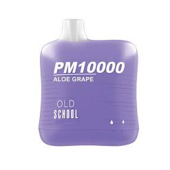 Old-school-Vape-PM10000-Disposale-vape-pen-Aloe-Grape-Flavor-bulk-wholesale