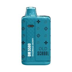 old-school-vape-DM5000-5000-puffs-disposable-vape-box-Razzmazz-Berry-flavor-bulk-wholesale