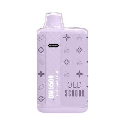 old-school-vape-DM5000-5000-puffs-disposable-vape-box-Tropical-fruit-flavor-bulk-wholesale